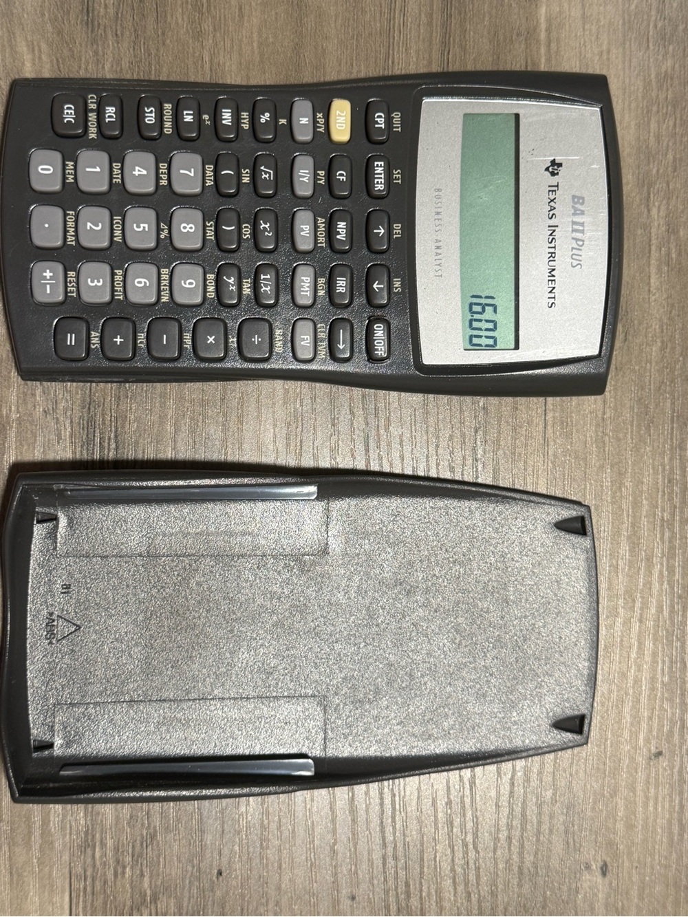 Texas Instruments BA II Plus Financial Calculator - Picture 4 of 9